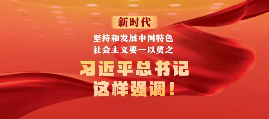 新時代堅持和發(fā)展中國特色社會主義要一以貫之，習近平總書記這樣強調！